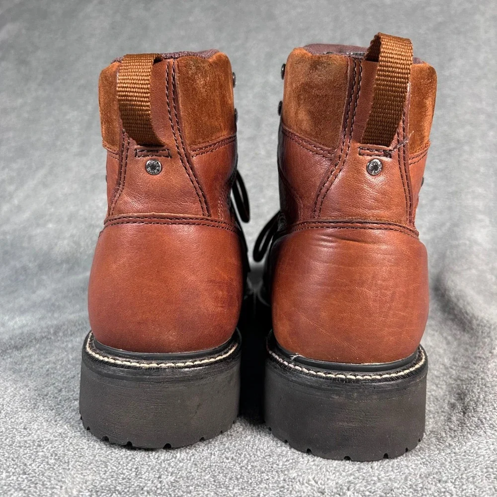 Wolverine Work Boots DuraShocks Gore-Tex Steel Toe Brown 02564 Mens 8.5 EW